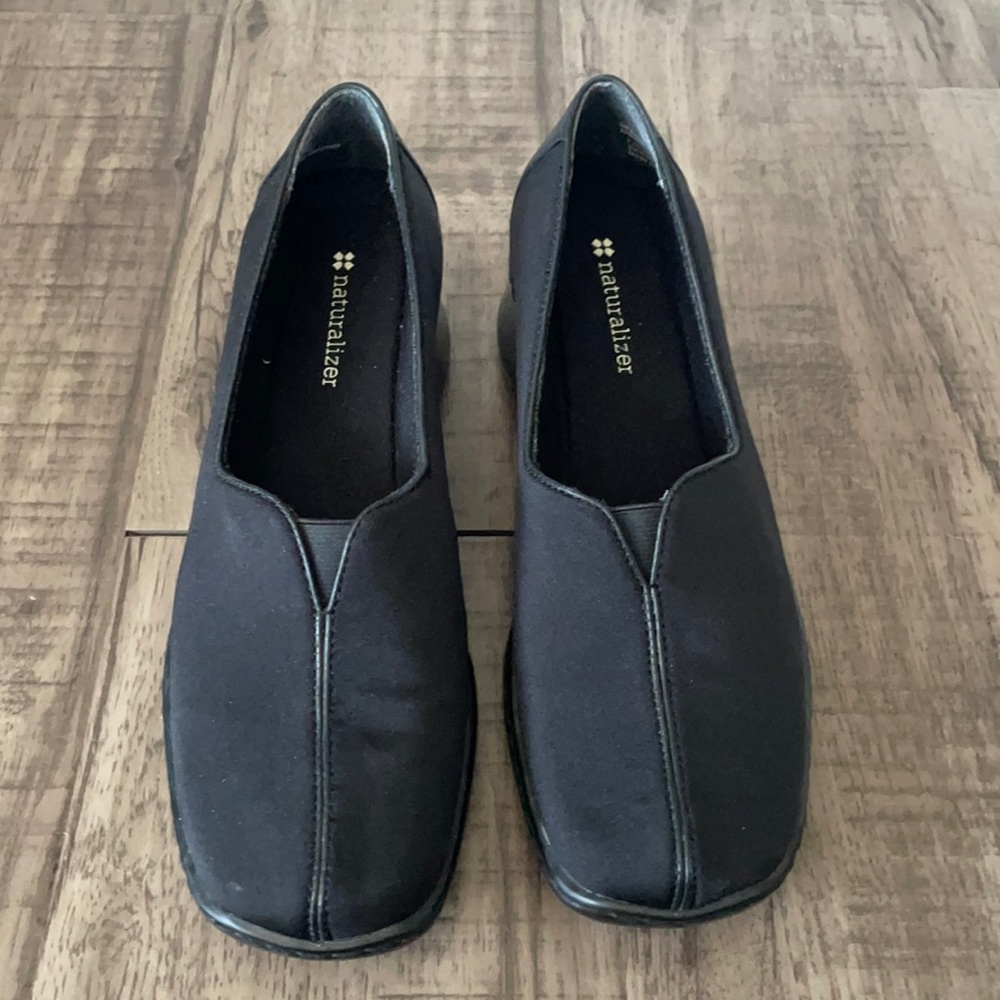 Naturalizer Black Loafers